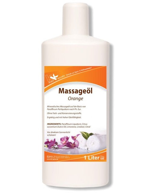 KK Massageöl Orange 1 Liter Flasche
