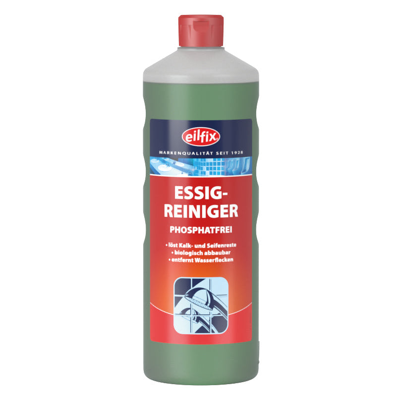 Eilfix® Essigreiniger | Phosphatfrei | 1 Liter Flasche