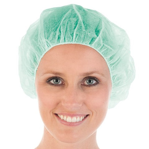 Baretthaube BETTINA Ø 53 cm 100 Stück/Pack vers. Farben