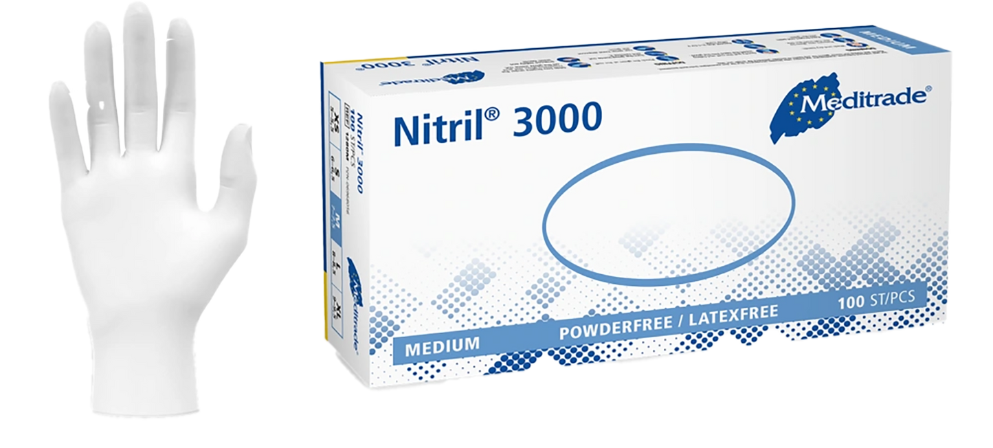 Meditrade Nitril® 3000 XS-XL 100 Stück/Box