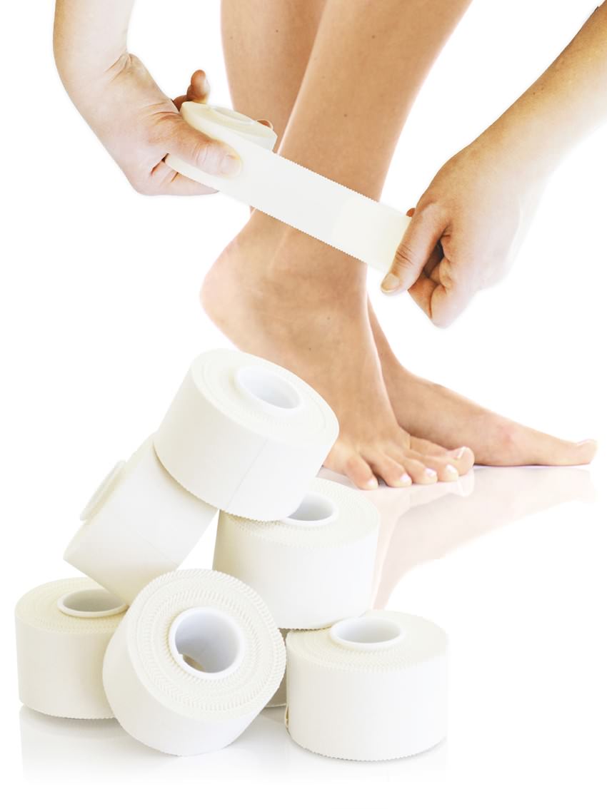 KK Sporttape 3,8 cm | Weiß | 10 m Rolle