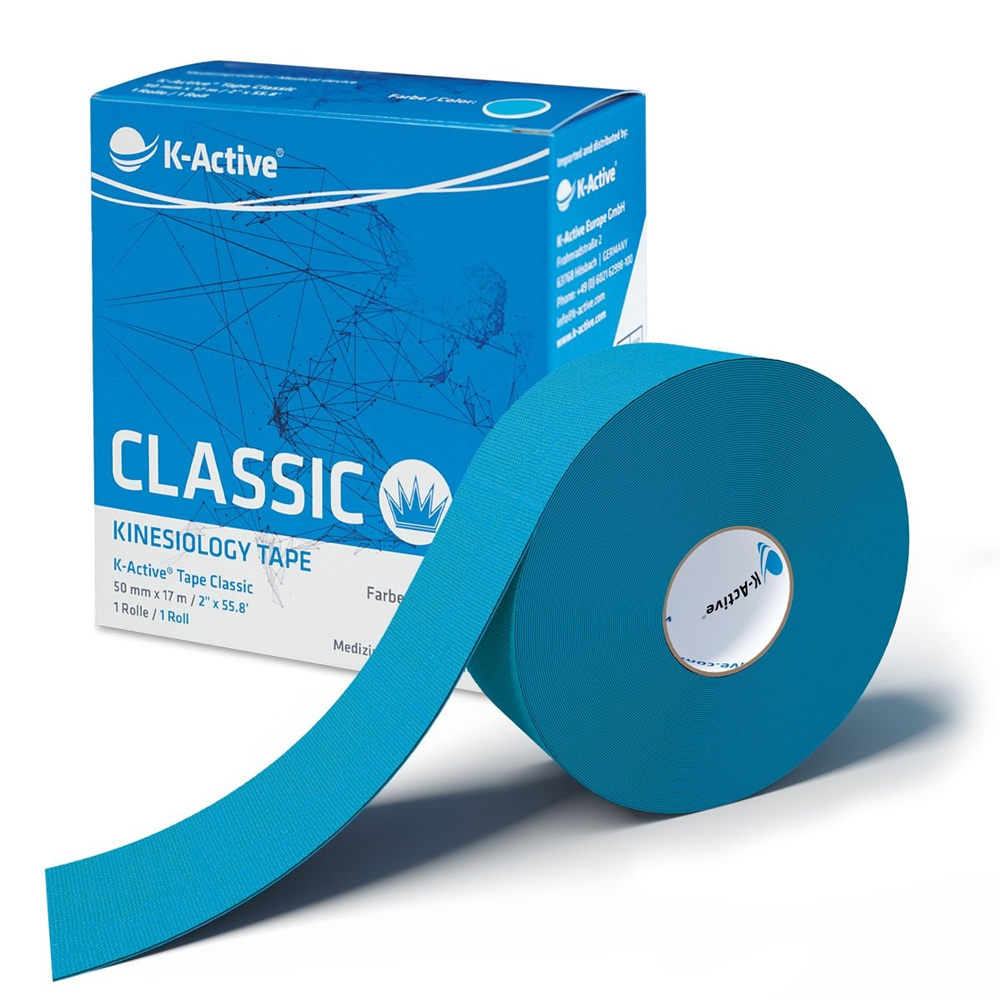 K-Active Tape Classic 50 mm x 17 m Singlebox vers. Farben