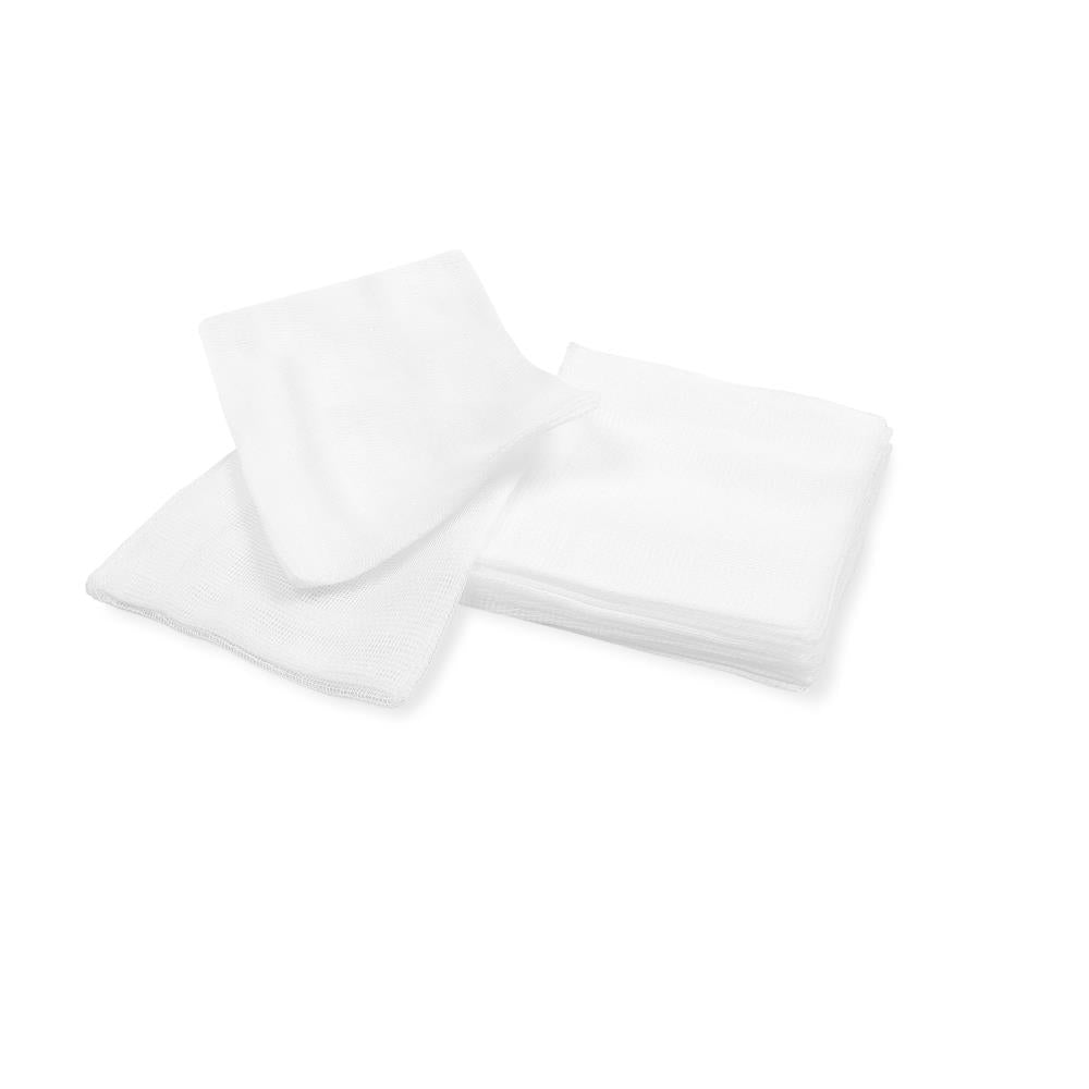 Beesana® | Vlieskompressen | Unsteril | 5 x 5 cm | 6-fach | 100 Stück/Packung