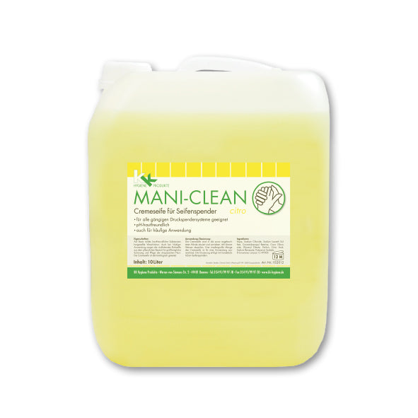 KK Mani-Clean Citro Seife | Handwaschseife | 10 Liter Kanister