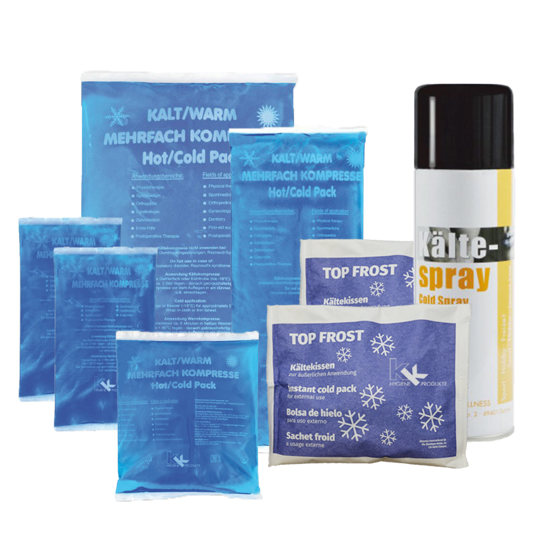 KK Sport-Kühl Set. Linderung bei Schmerzen und Entzündungen – KK Hygiene