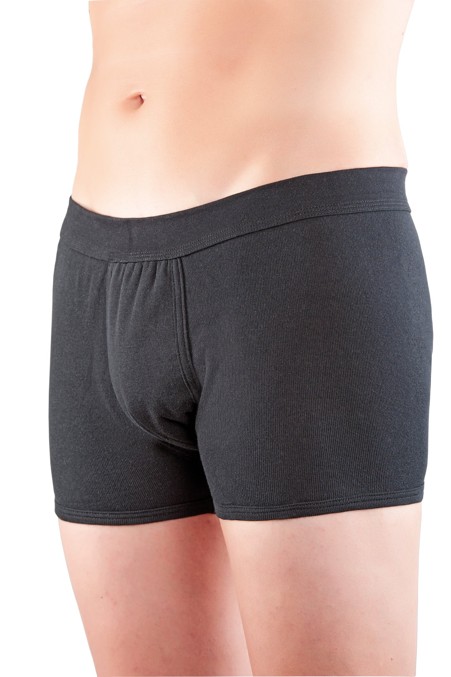 Suprima Bodyguard-Light Inkontinenz Short Herren Mit Saugeinlage Größe 5-8 Schwarz 1254
