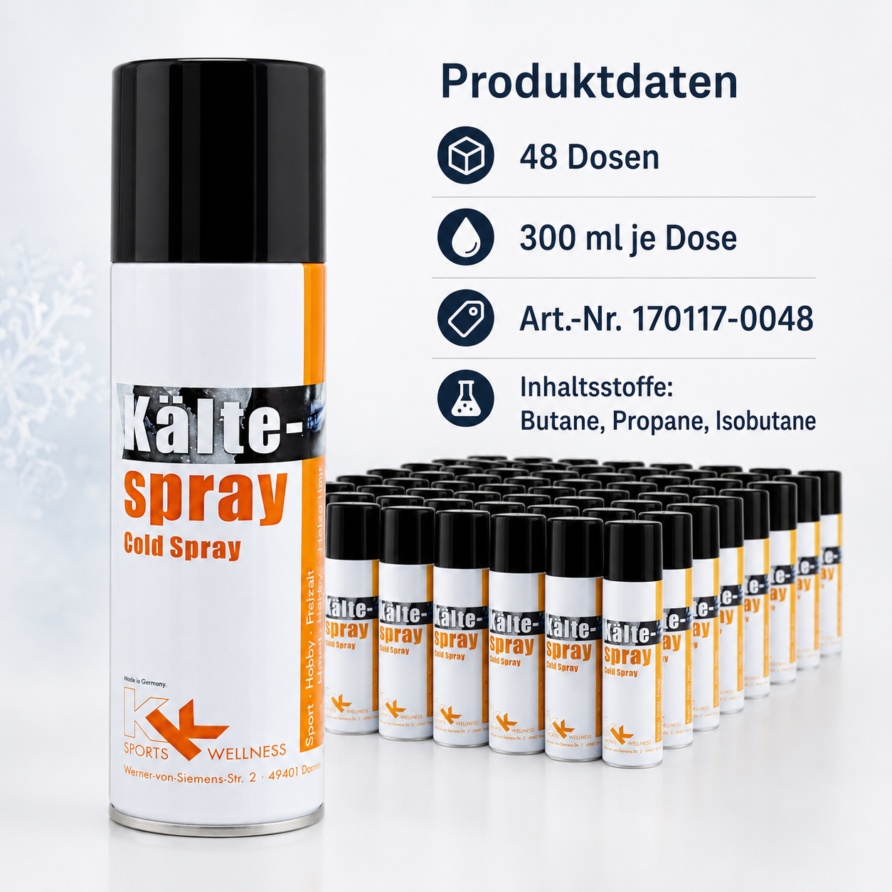 48 x KK Kältespray 300 ml