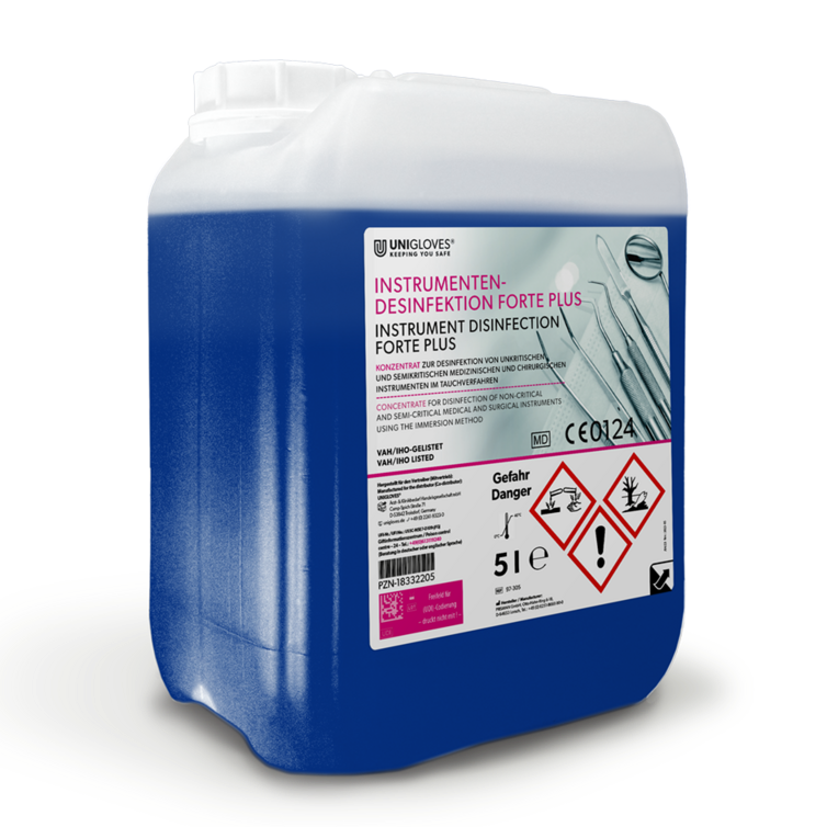 Unigloves Instrumentendesinfektion forte Plus | 5 Liter Kanister