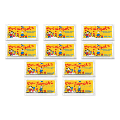 Erfrischungstuch "Dreckspatz" aus Vlies | 10 Stück | Für Kinder | Mit Kirschduft