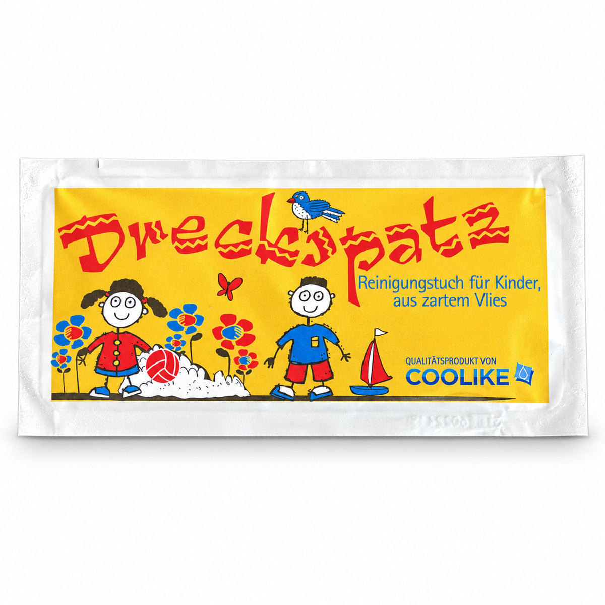 Erfrischungstuch Dreckspatz aus Vlies