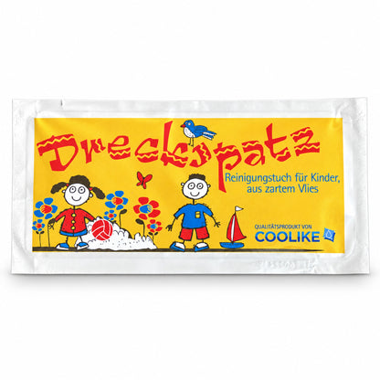 Erfrischungstuch Dreckspatz aus Vlies