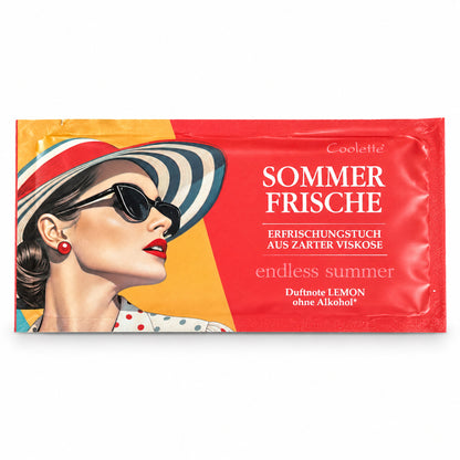 Erfrischungstuch  Sommerfrische - lemonfresh  aus Vlies