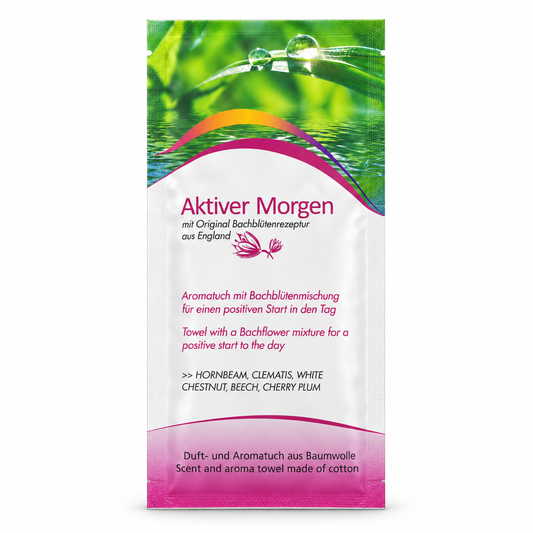 Aromatuch aus Baumwolle Aktiver Morgen