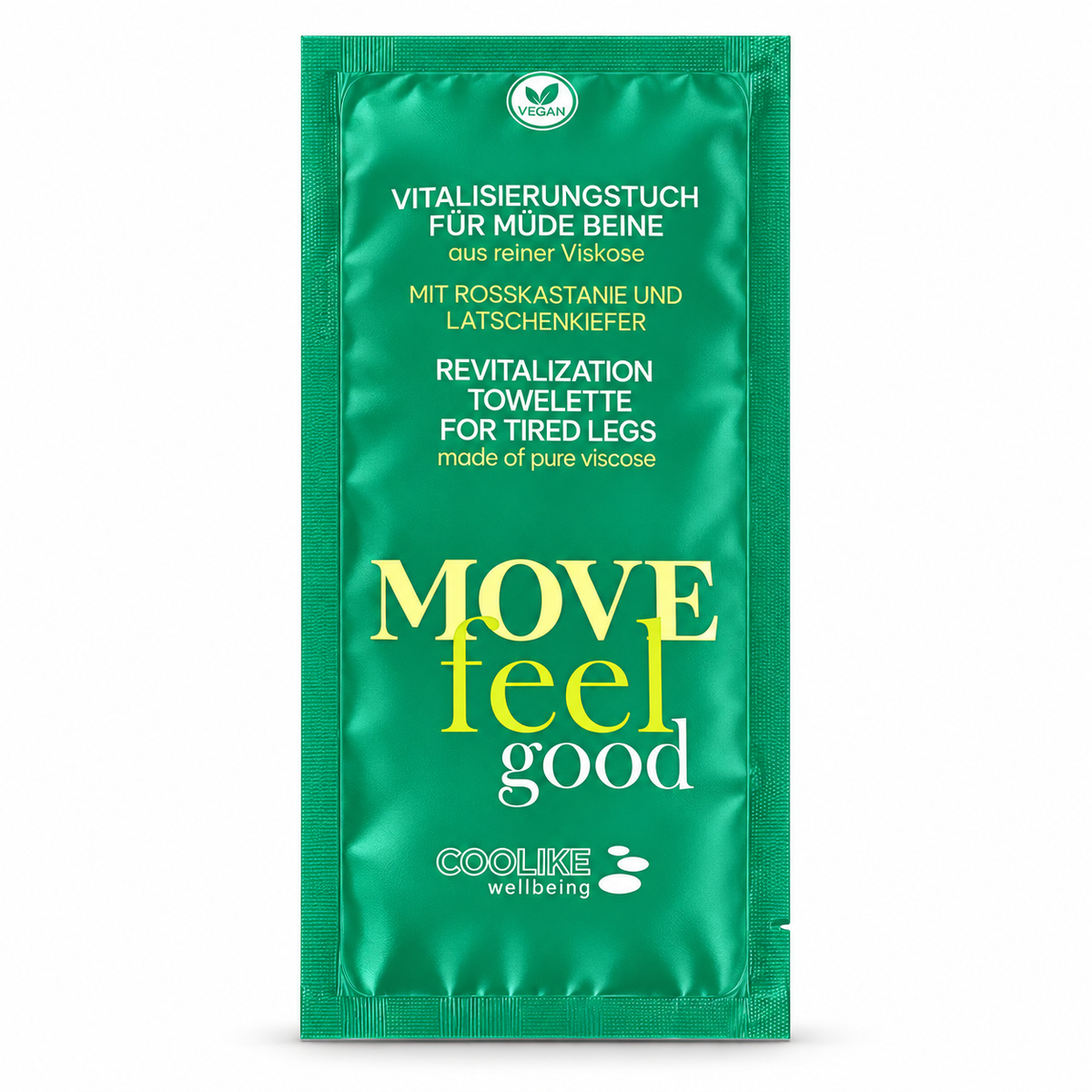 Aromatuch aus Vlies Gegen müde Beine