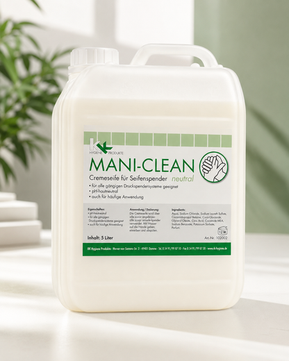KK Mani-Clean neutral Seife | Cremeseife | 5 Liter Kanister
