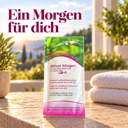 Aromatuch aus Baumwolle Aktiver Morgen
