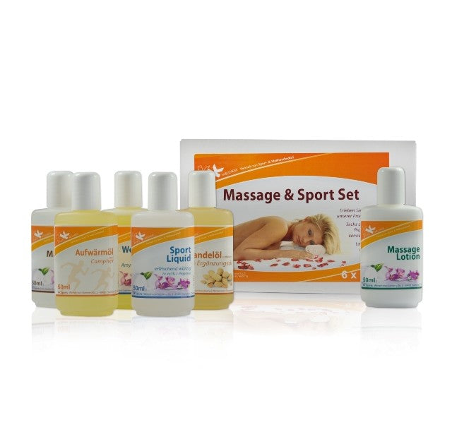 KK Massage & Sport Set 6 x 50 ml Flaschen