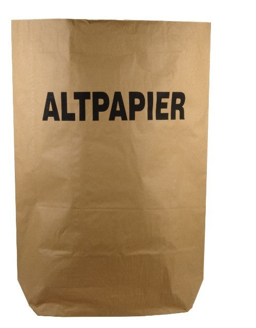 Papiersack -Altpapier- | 120 Liter | 25 Stück/Bündel