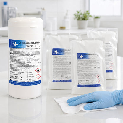 KK Desinfektionstücher 1 Dose mit 120 Tücher + 3 Nfb. 120 St. vers. Düfte