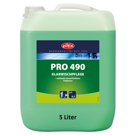 Eilfix® PRO 490 Klarwischpflege | 5 Liter Kanister