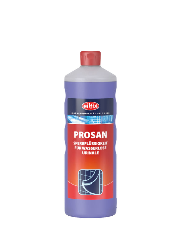 Eilfix® ProSan | Sperrflüssigkeit für wasserlose Urinale | 1 Liter Flasche
