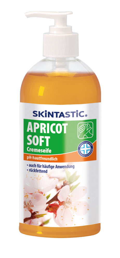 Skintastic® Cremeseife Pure & Sensitiv, Apricot, Pure Wellness oder Apfel | 500 ml Pumpspender