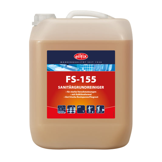 Eilfix® FS 155 | Sanitär-Grundreiniger | 10 Liter Kanister