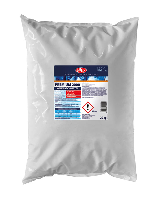 Eilfix® Premium 2000 | Vollwaschmittel | Pulver | 20 kg Sack