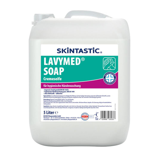 Skintastic® Lavymed | Cremeseife | 5 Liter Kanister