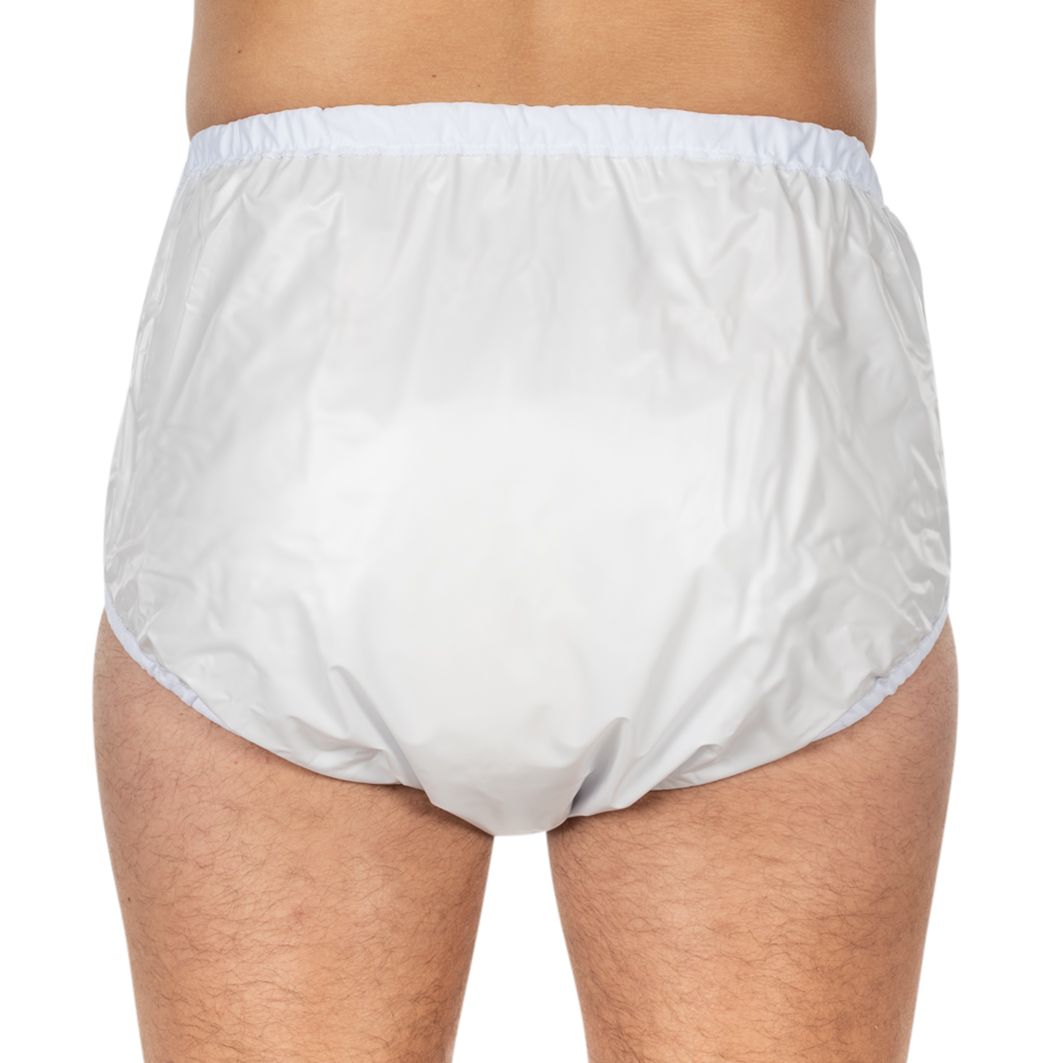 Suprima PVC Slip  Unisex Größe 34-54 Knöpfbar Weiß 1222