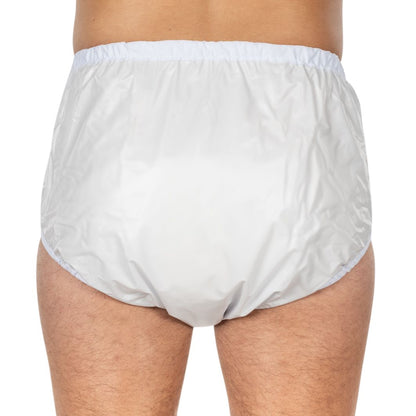 Suprima PVC Slip  Unisex Größe 34-54 Knöpfbar Weiß 1222