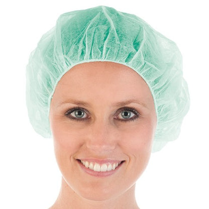 Baretthaube BETTINA Ø 60 cm 100 Stück/Packung vers. Farben