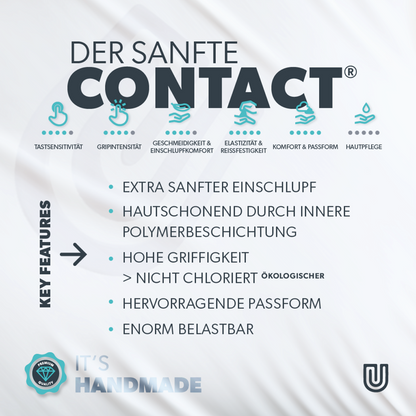 Unigloves Latexhandschuhe CONTACT Größe S-XL 100 Stück/Box