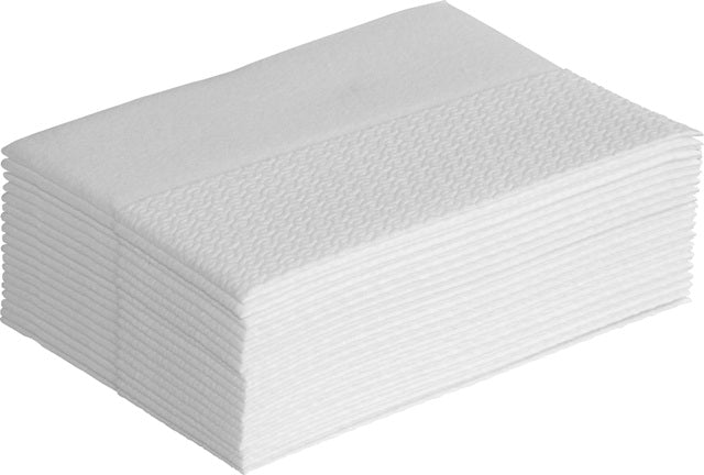WIPEX®-Vliestücher | AIRLAID MB | 30 x 38 cm | Z-gefaltet | Weiß | 500 Stück/Karton