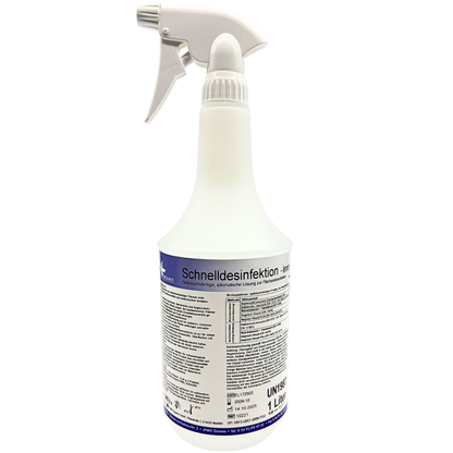KK Schnelldesinfektion 1 Liter Sprühflasche vers. Düfte inkl. Sprühkopf