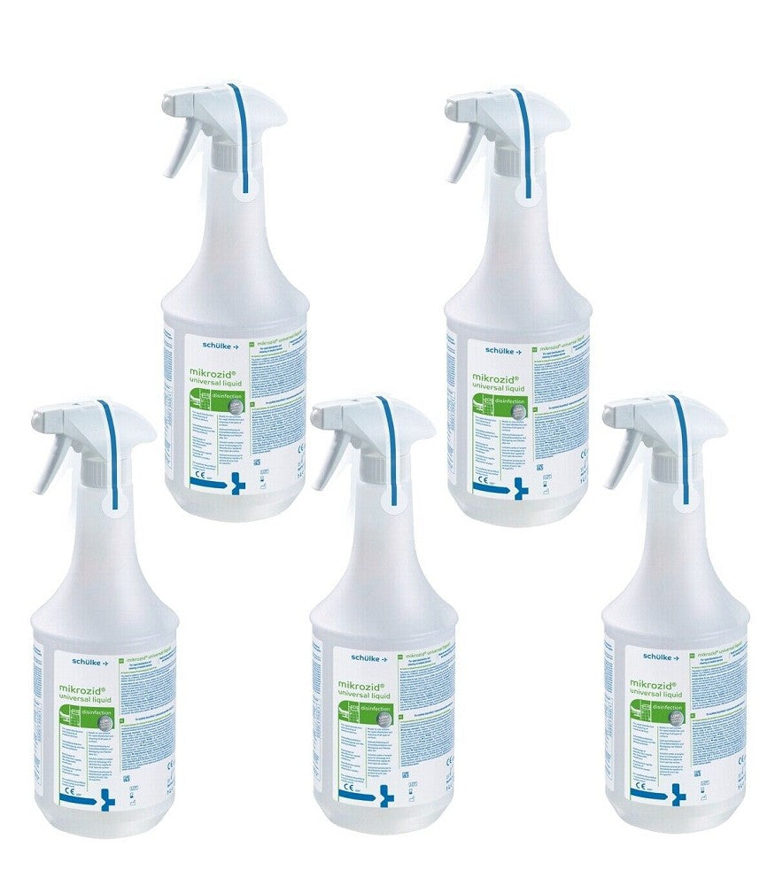 5 x 1 Liter Mikrozid universal Liquid
