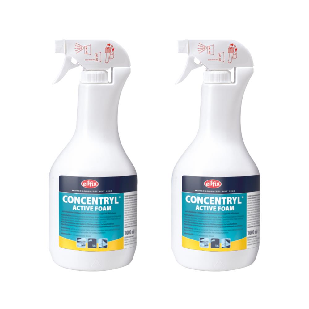 Eilfix® Concentryl Active Foam | 2 x 1 Liter Sprühflasche