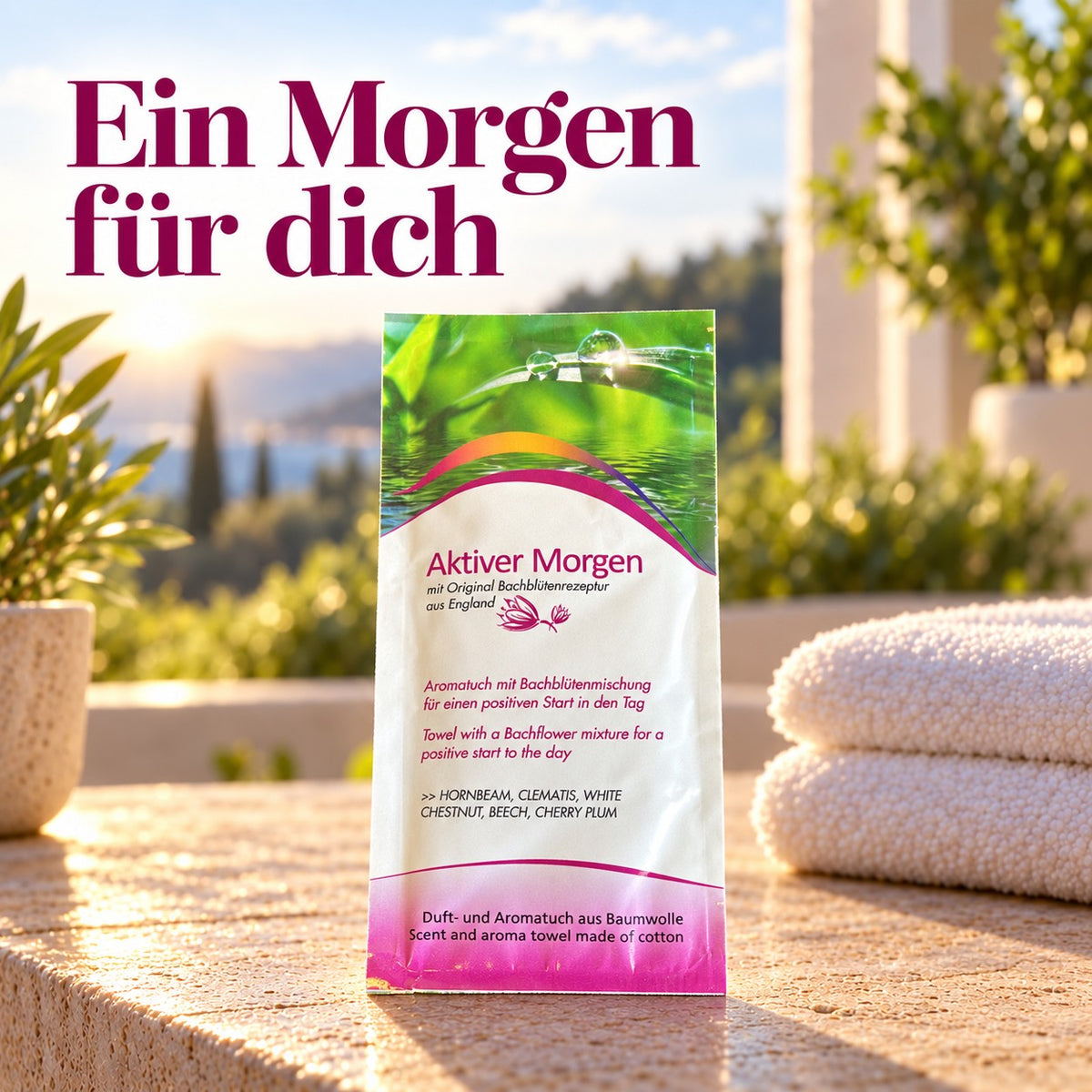 50x Aromatuch aus Baumwolle Aktiver Morgen