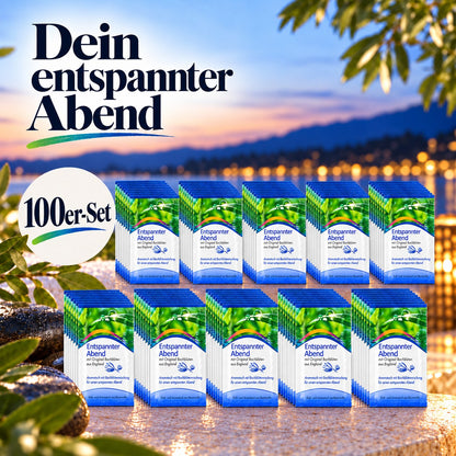 Coolike | 100 Stück | Aromatuch Baumwolle | Entspannter Abend