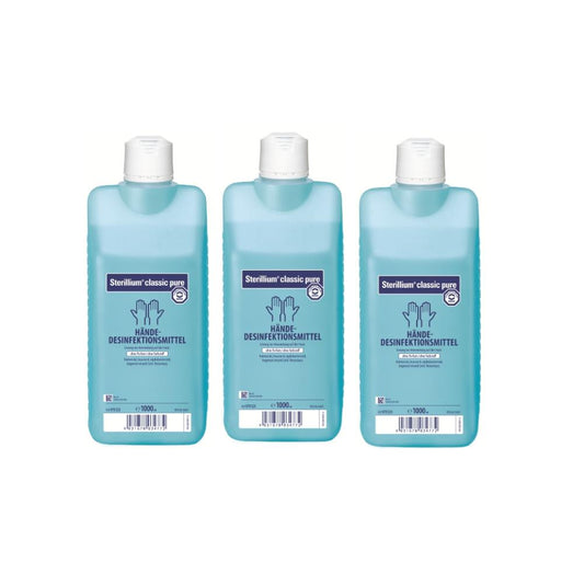 3 x 1 Liter Sterillium Classic Pure Händedesinfektion