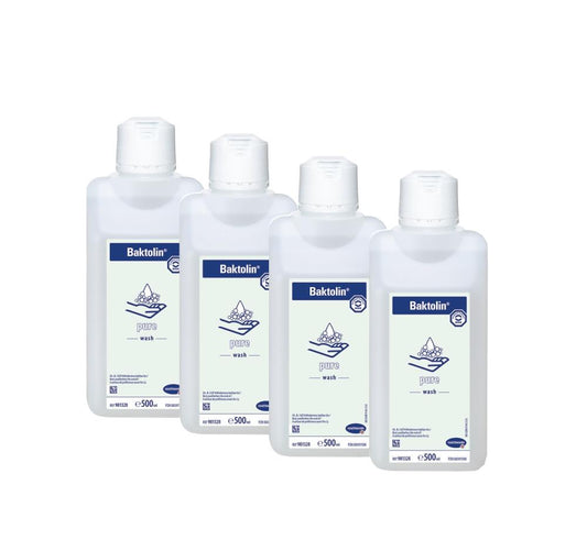 4 x 500 ml Baktolin pure Waschlotion