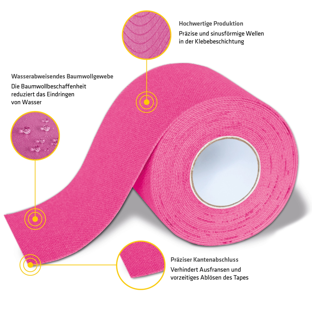 K-Active Tape Classic 50 mm x 5 m Singlebox ves. Farben