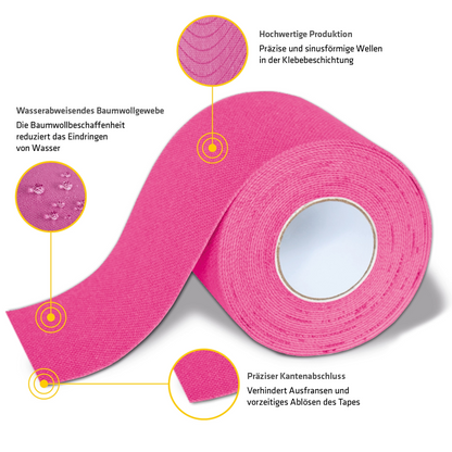 K-Active Tape Classic 50 mm x 5 m Singlebox ves. Farben