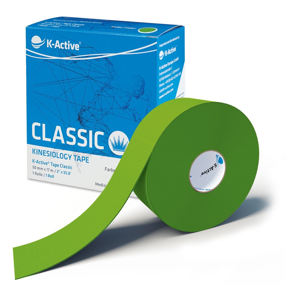 K-Active Tape Classic 50 mm x 17 m Singlebox vers. Farben