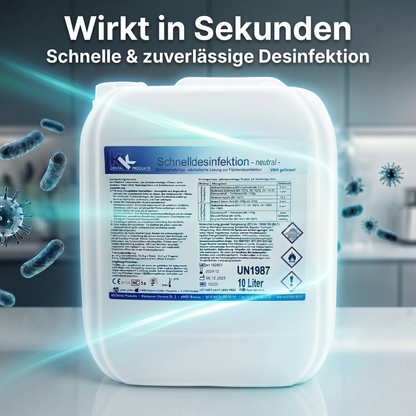 KK Schnelldesinfektion für Oberflächen 10 Liter Kanister
