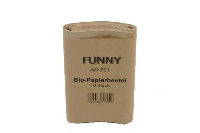 Bio Papiermüllbeutel | ca. 10 Liter | 10 Stück/Bündel
