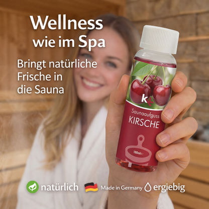 KK Saunaaufguss Set Altes Land | Saunakonzentrat | 4 x 100 ml/Flasche
