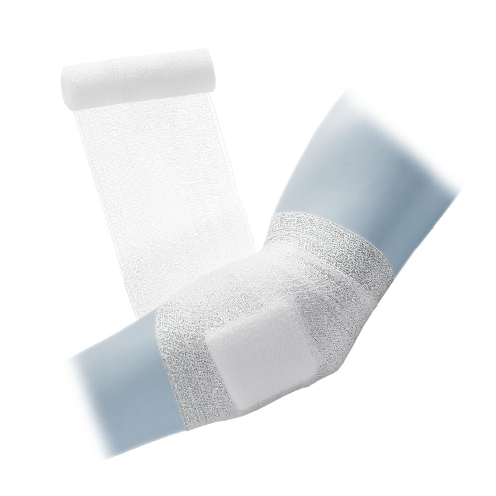 Fixierbinde | ABE-Last® krepp | Weiß | 8 cm x 4 m | 20 Stück / Packung