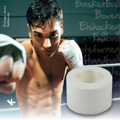 KK Sporttape 3,8 cm  | Weiß | 10 m Rolle