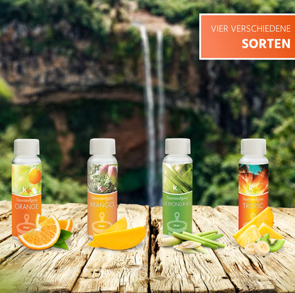 KK Saunaaufguss Set Karibik | Saunakonzentrat | 4 x 100 ml/Flasche